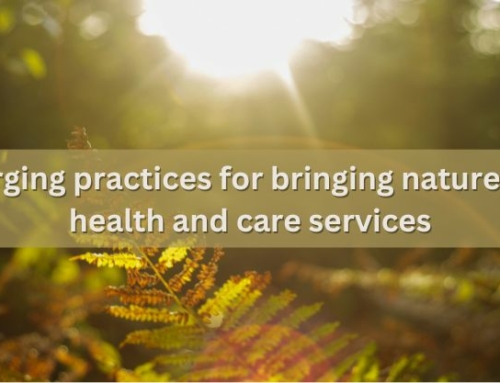 Emerging practices for bringing nature into health and care services